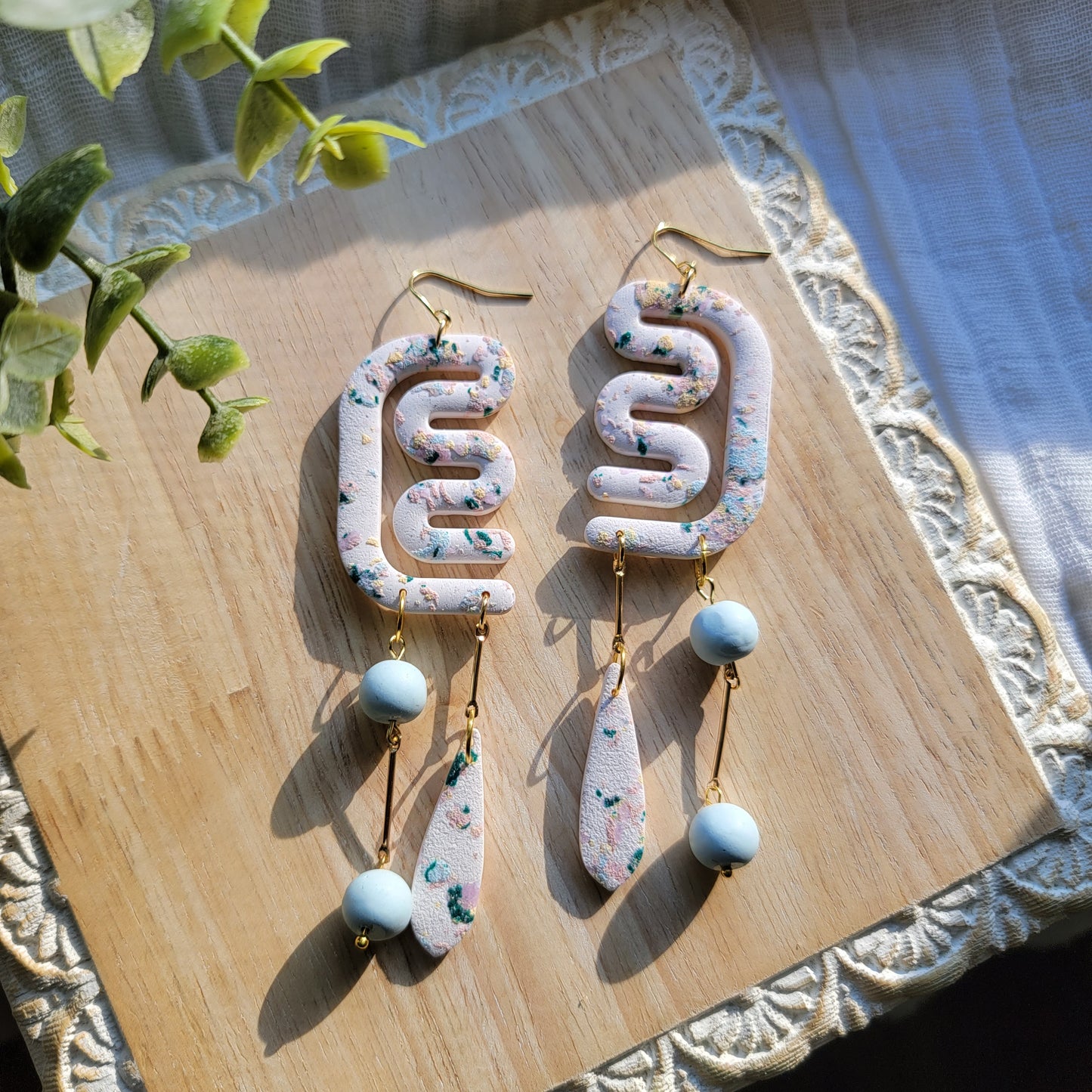 Tilly Earrings in Summer Speckle