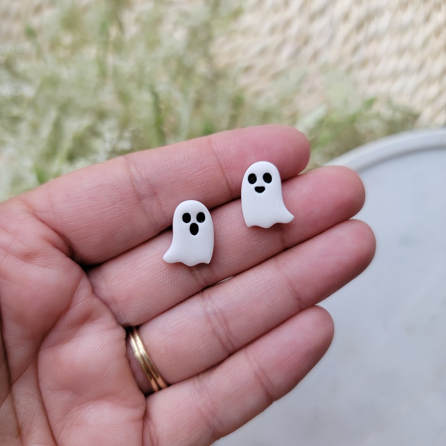 Mini Ghostie Studs