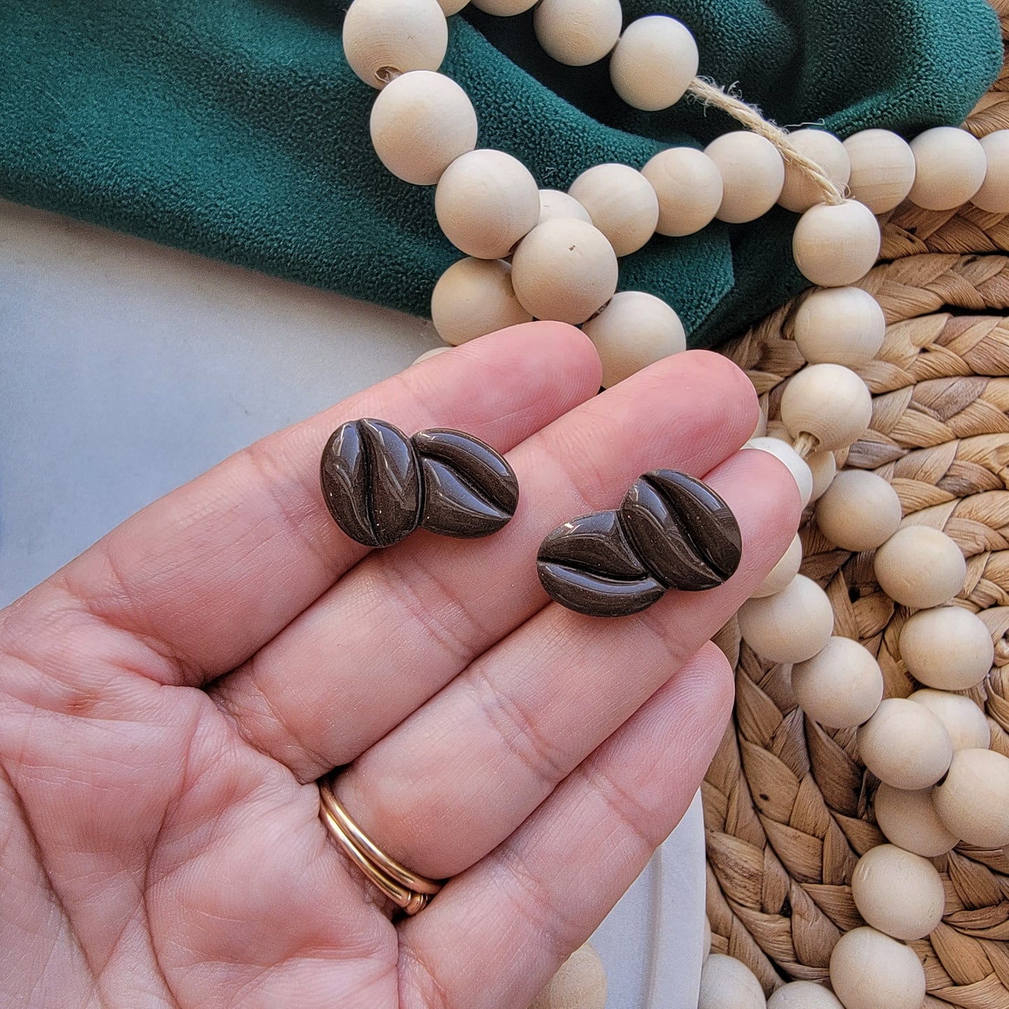 Coffee Bean Pin