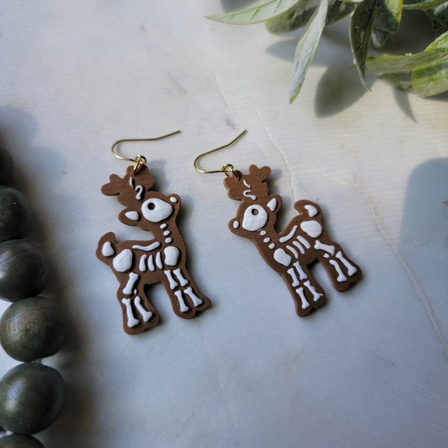 Gingerbread Reindeer Skeleton