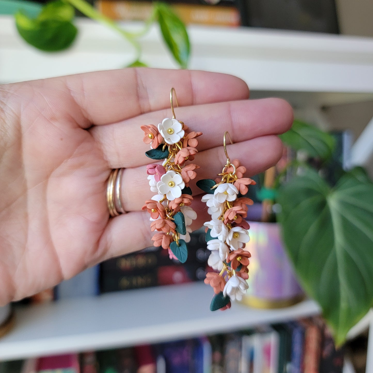 Fall Mum Earrings