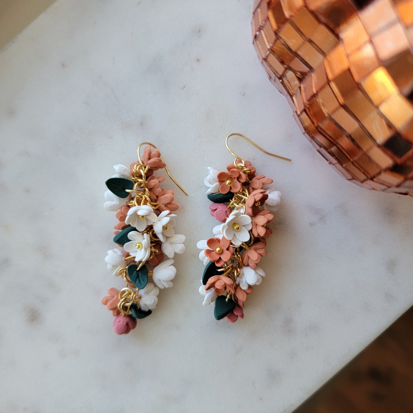 Fall Mum Earrings