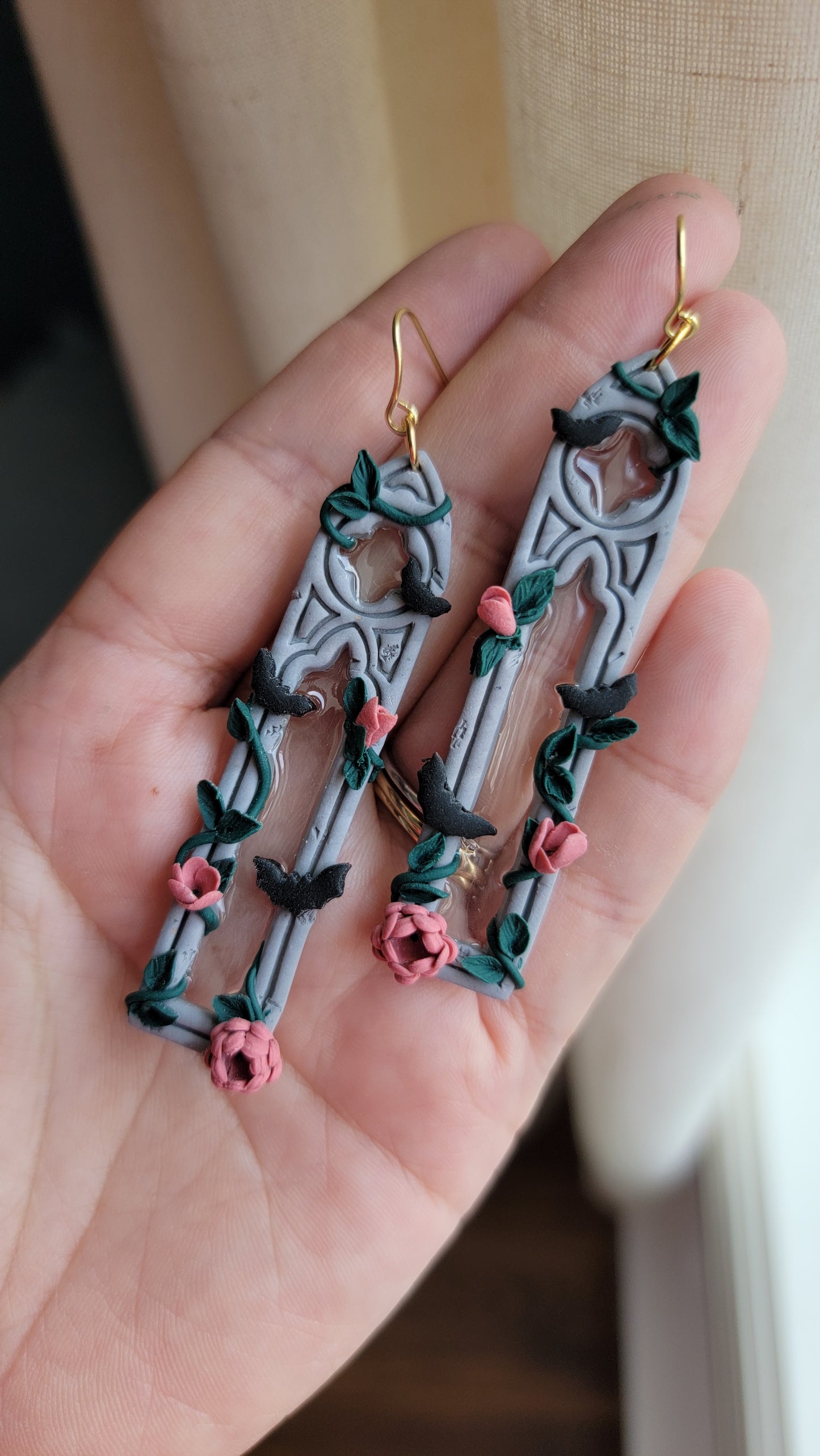 Gothic Window Earrings