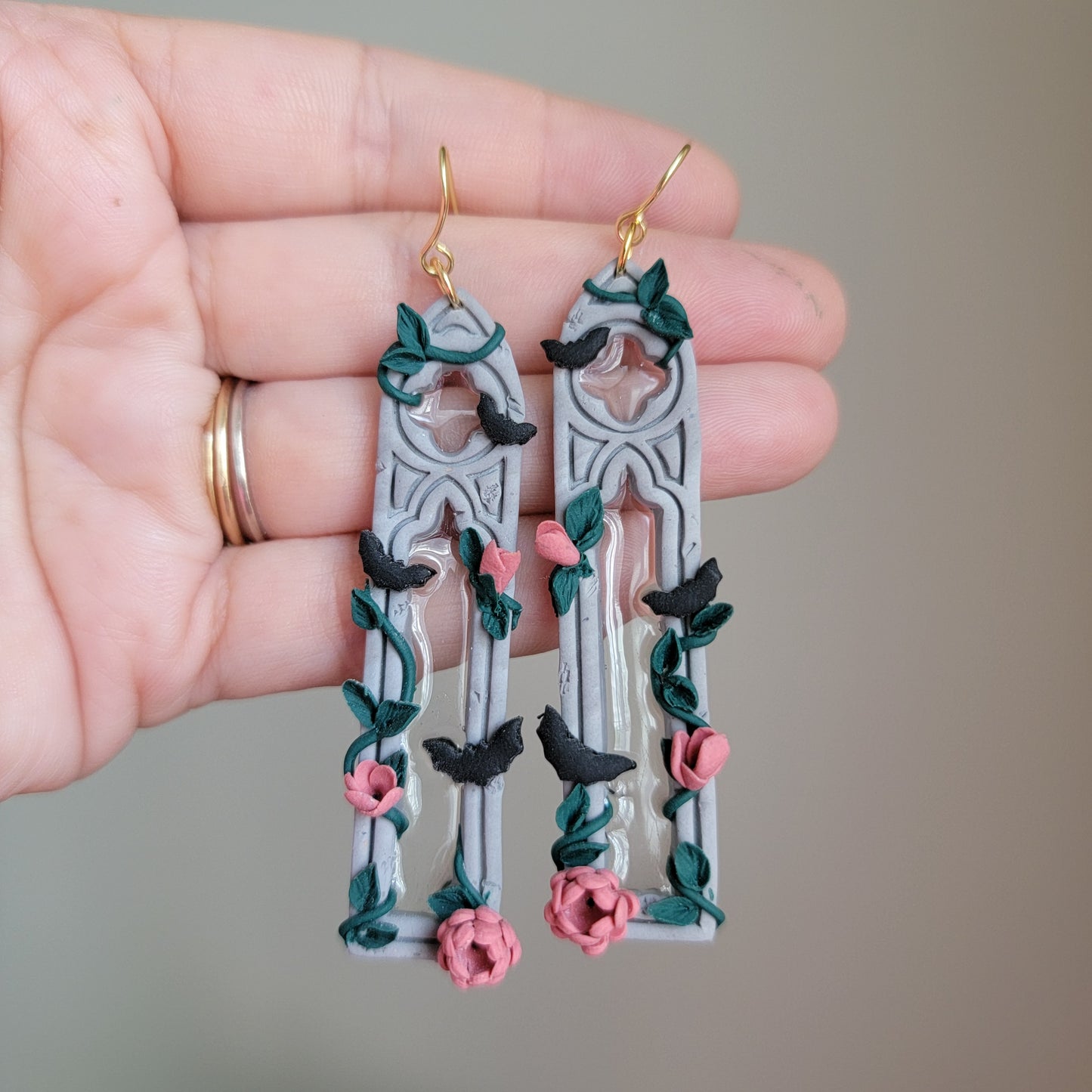 Gothic Window Earrings
