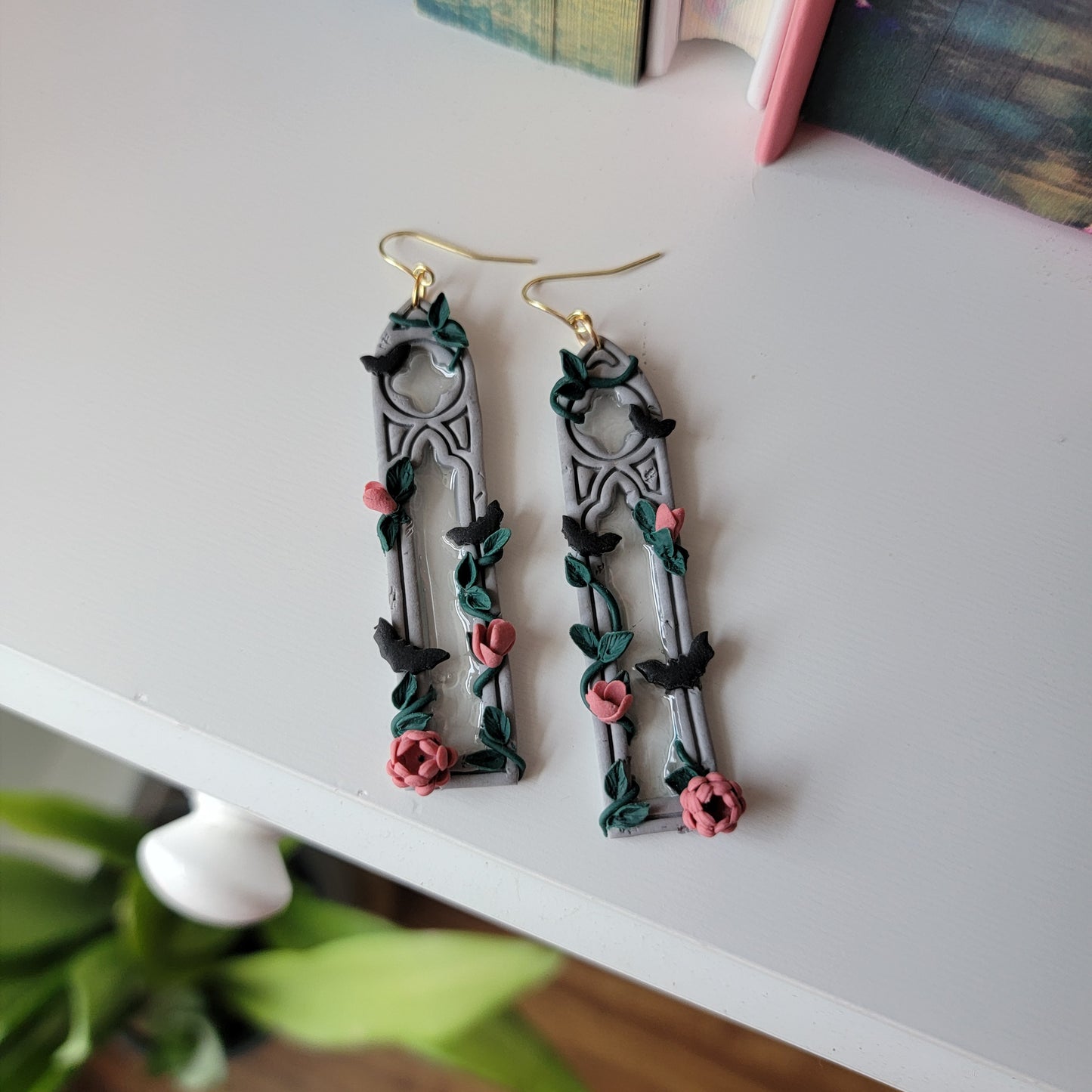 Gothic Window Earrings