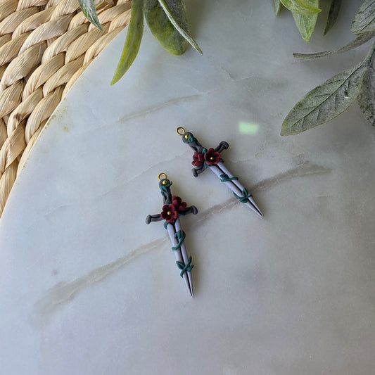 Sword Earrings