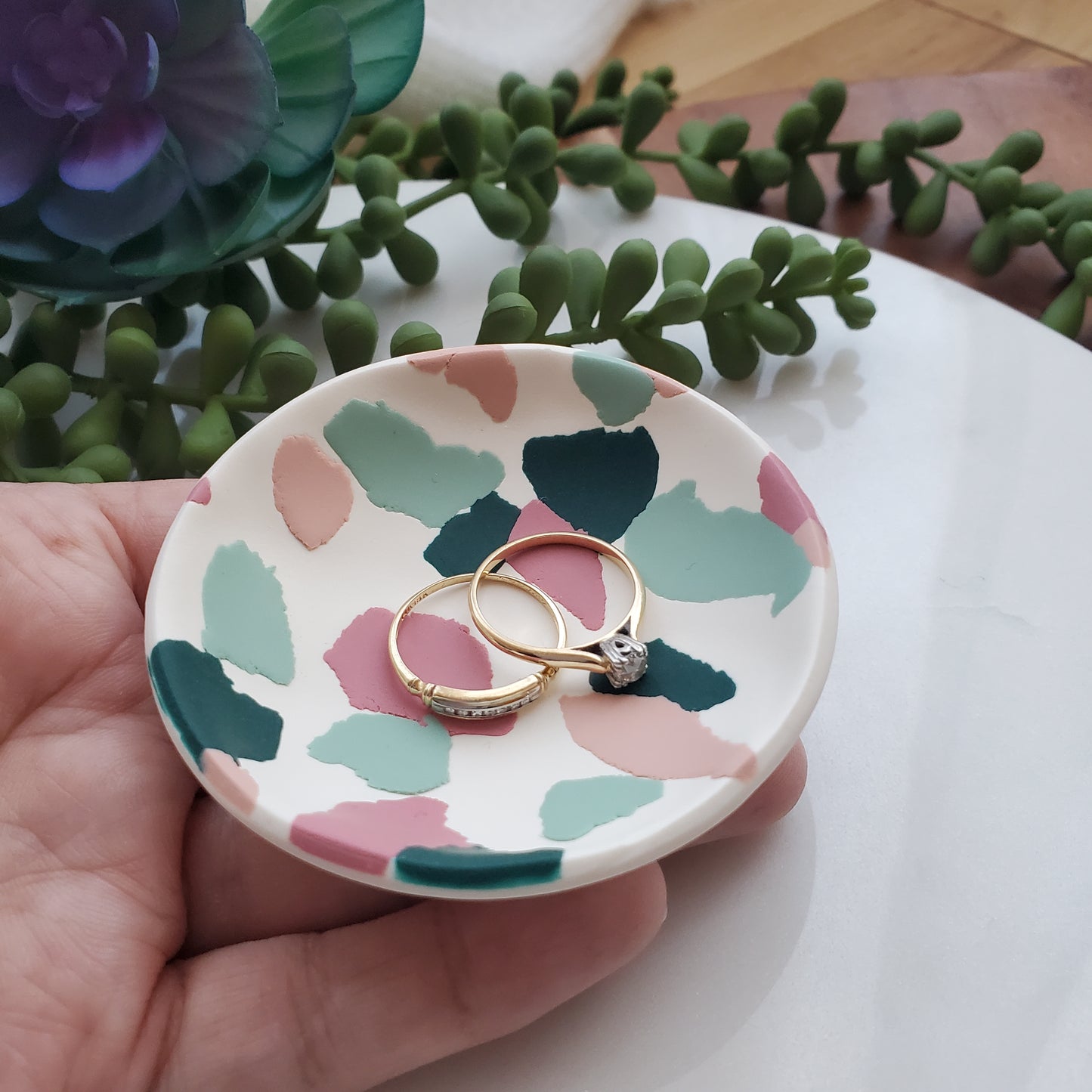 Trinket Dish in Terrazzo