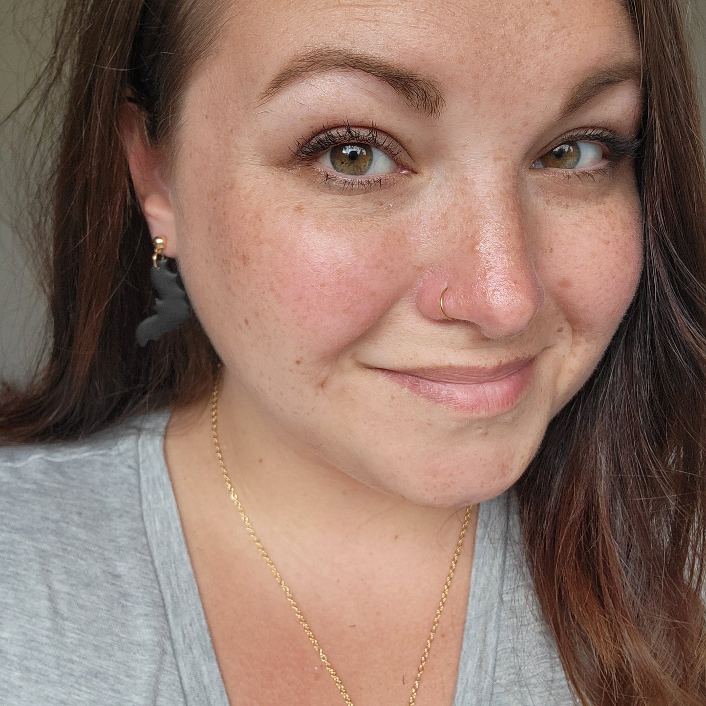 Black Bat Earrings