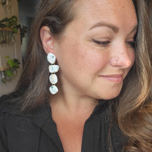 Load image into Gallery viewer, Organic Stack Earrings in Summer Speckle
