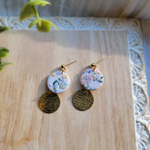 Load image into Gallery viewer, Origin Earrings in Summer Speckle and Gold
