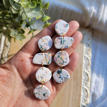 Load image into Gallery viewer, Organic Stack Earrings in Summer Speckle
