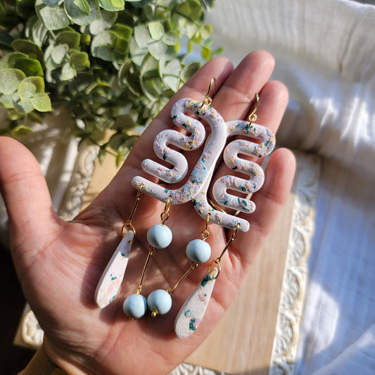 Tilly Earrings in Summer Speckle