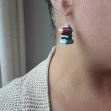Load image into Gallery viewer, Book Stack Earrings
