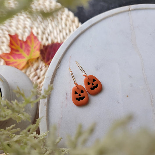 Jack-o-lantern Hoops
