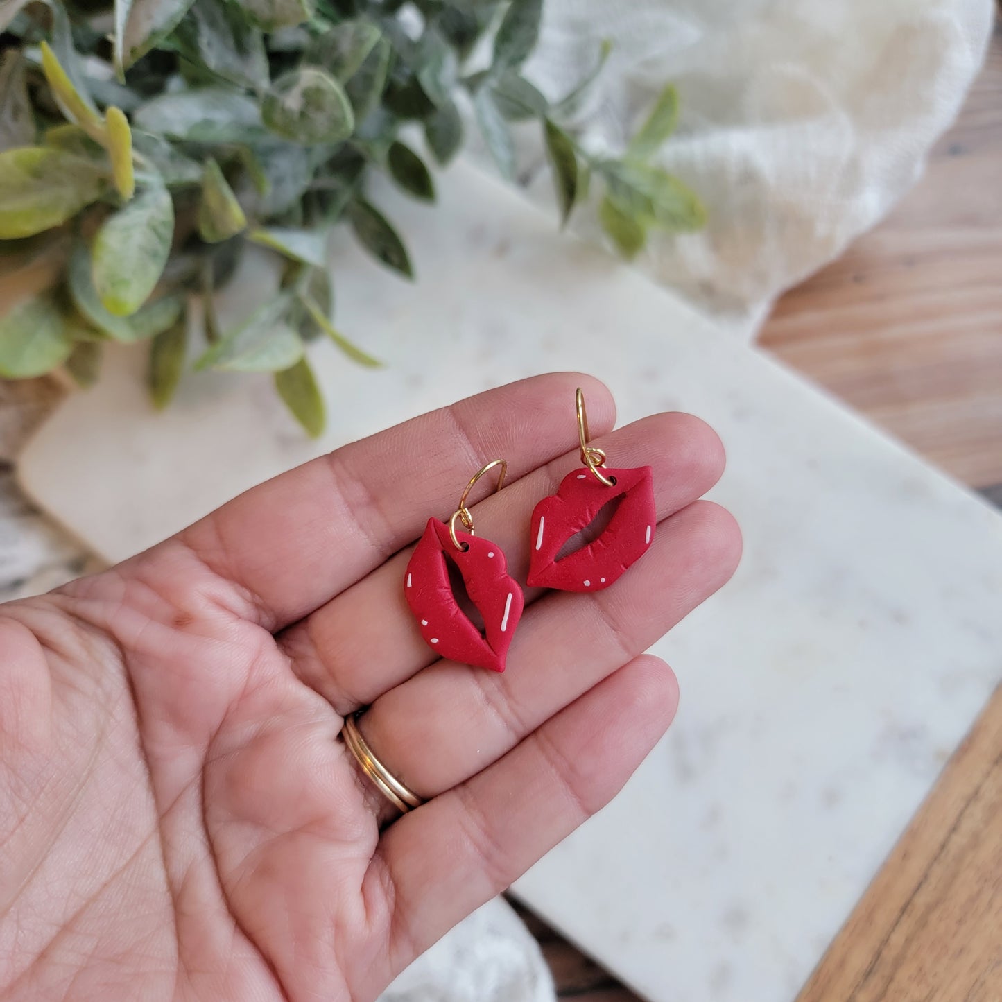 Lips Earrings