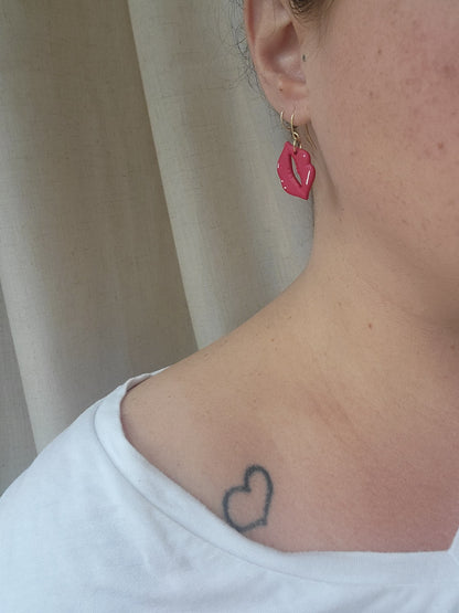 Lips Earrings