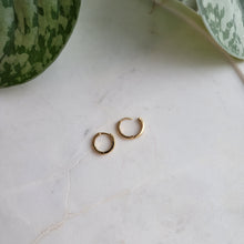 Load image into Gallery viewer, Mini Gold Huggie Hoops
