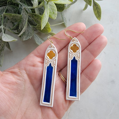 Small Stained Glass Earring