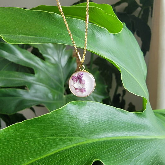 Lilac Bud Necklace