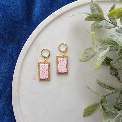 Strawberry Poppy Earrings