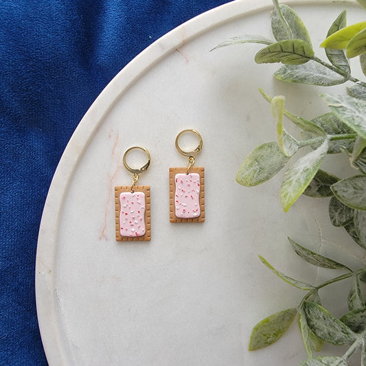 Strawberry Poppy Earrings