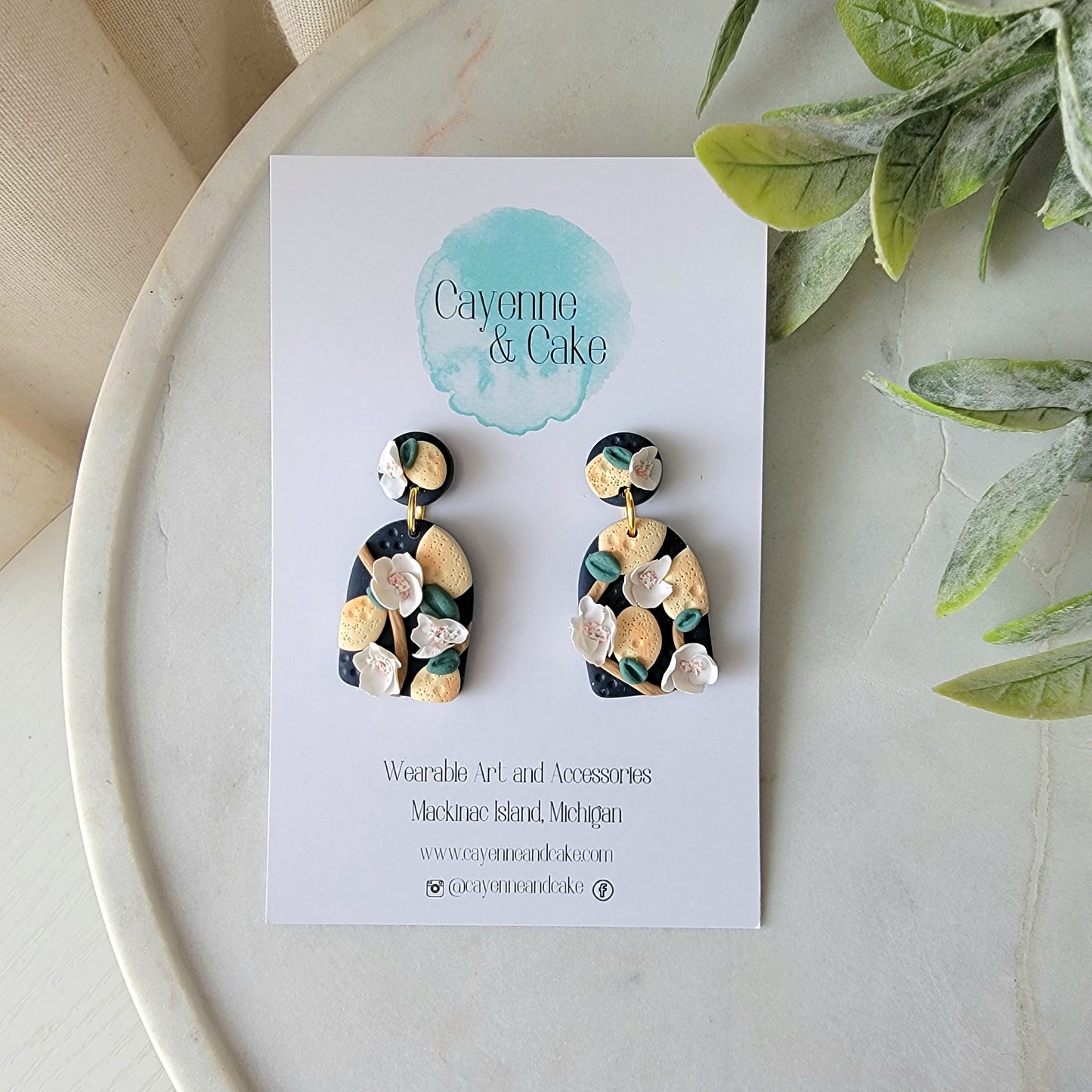 Lemon Blossom Earrings