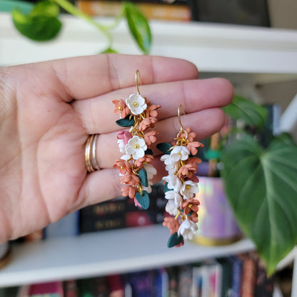 Fall Mum Earrings