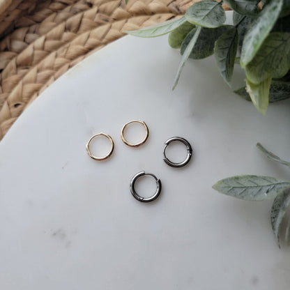 Hoops for Charm Earrings