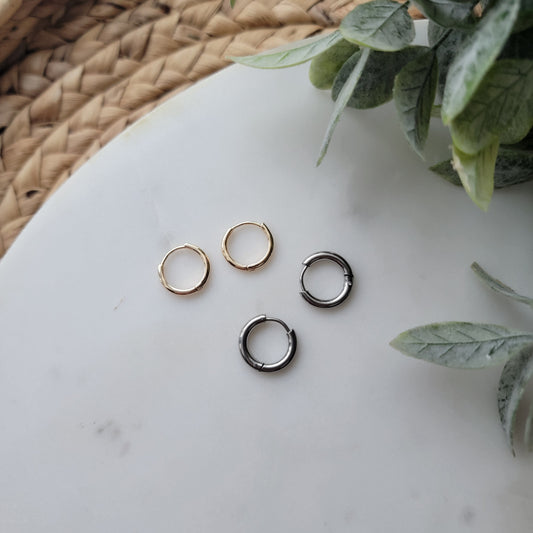 Hoops for Charm Earrings