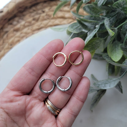 Hoops for Charm Earrings
