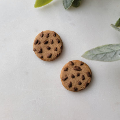 Chocolate Chip Cookie Earrings