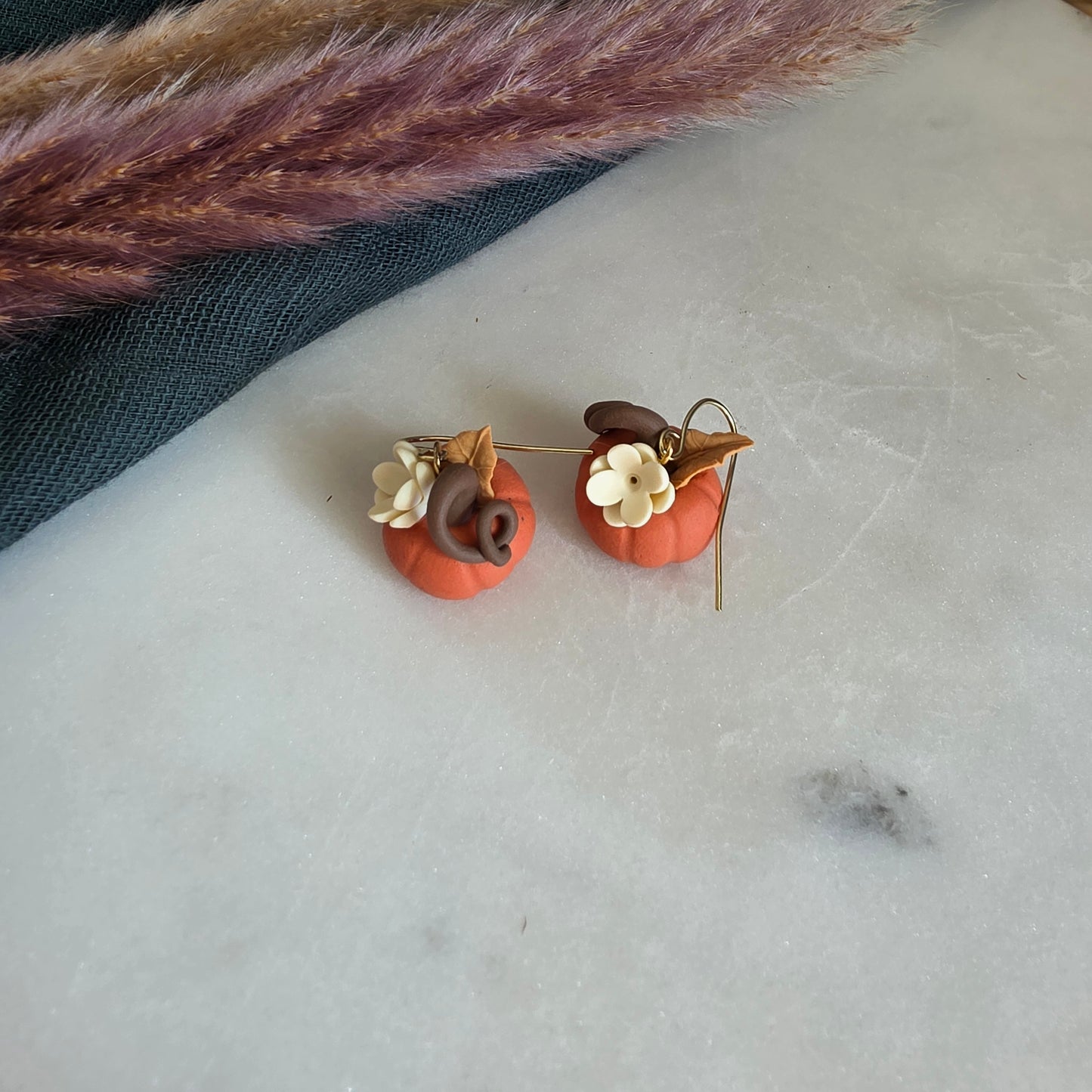 Autumn Pumpkin Earrings