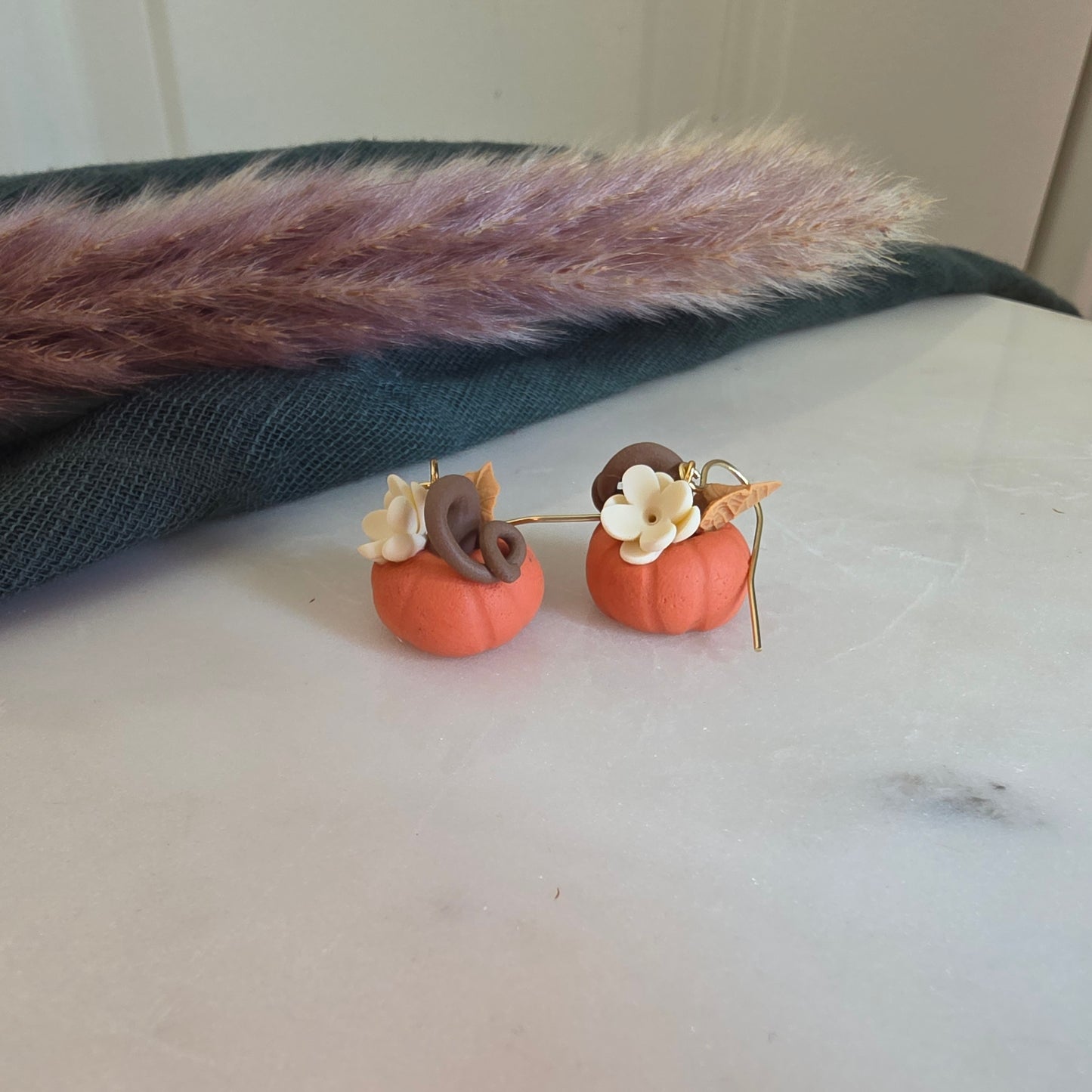 Autumn Pumpkin Earrings