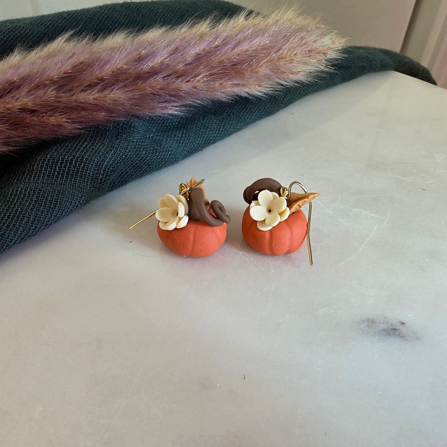 Autumn Pumpkin Earrings