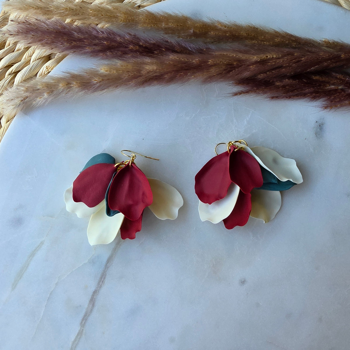 Autumn Petal Earrings