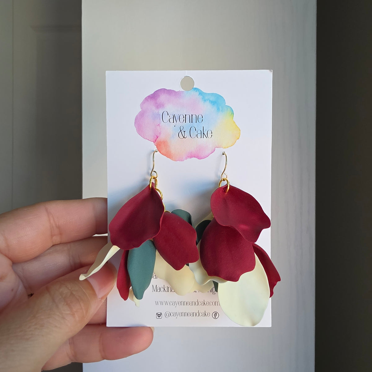 Autumn Petal Earrings