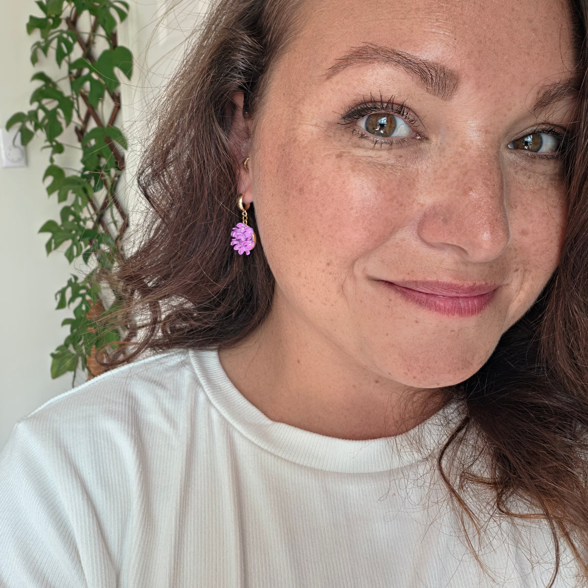 Lilac Earrings