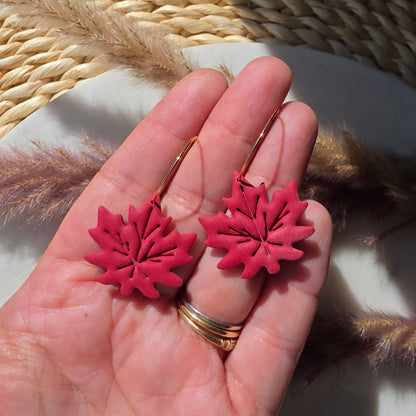 Maple Leaf Hoops