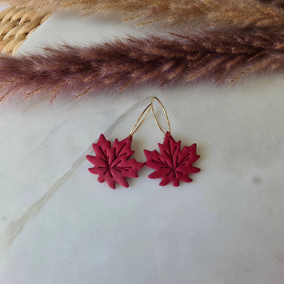 Maple Leaf Hoops