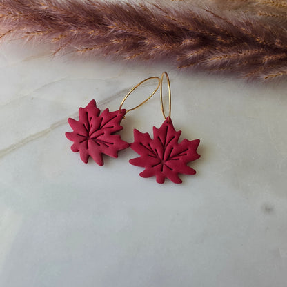 Maple Leaf Hoops