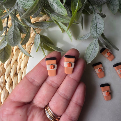Pumpkin Spice Latte Earrings