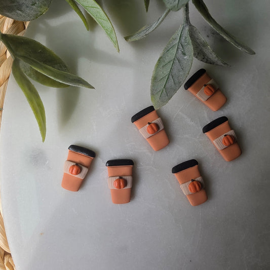Pumpkin Spice Latte Earrings