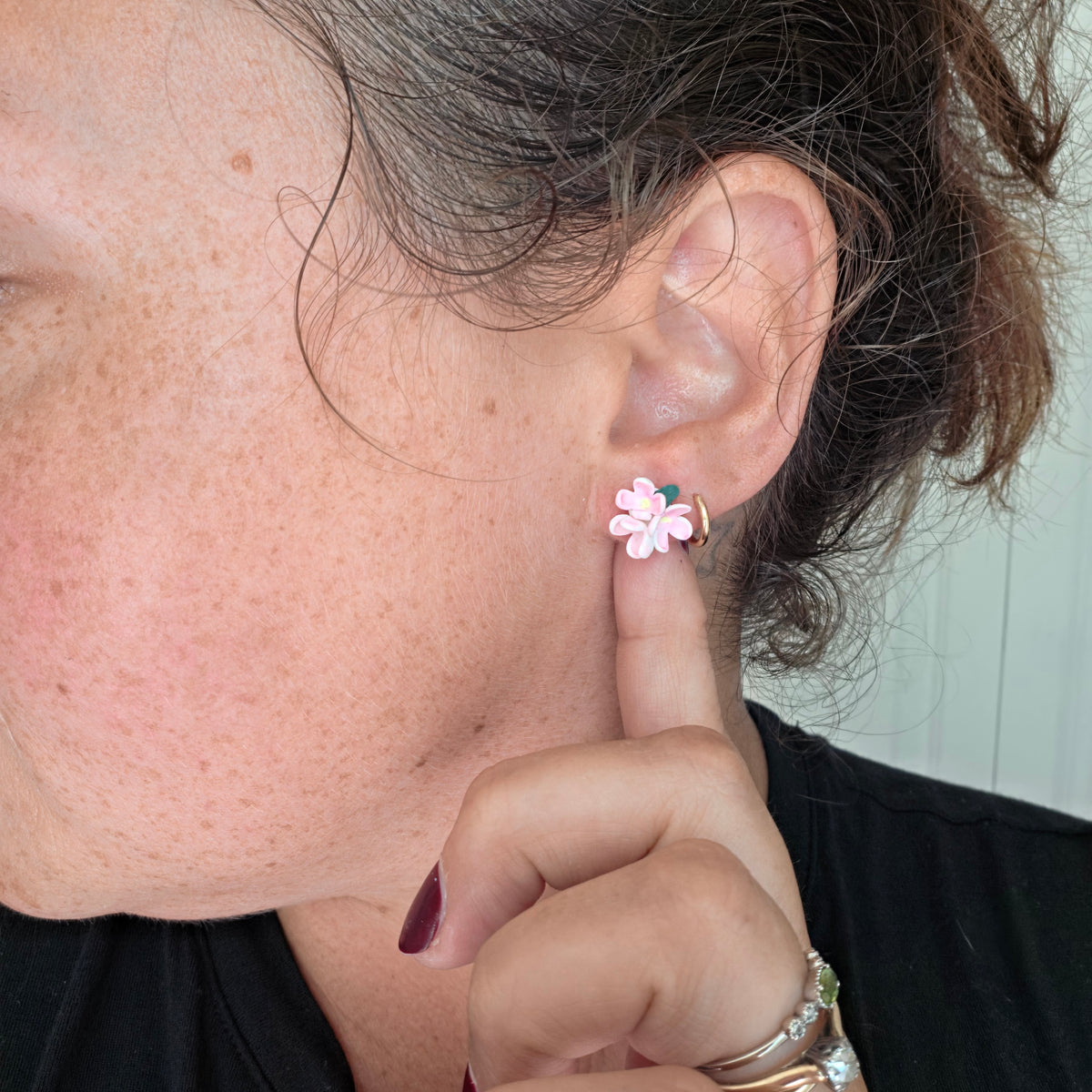 Lilac Stud Earrings