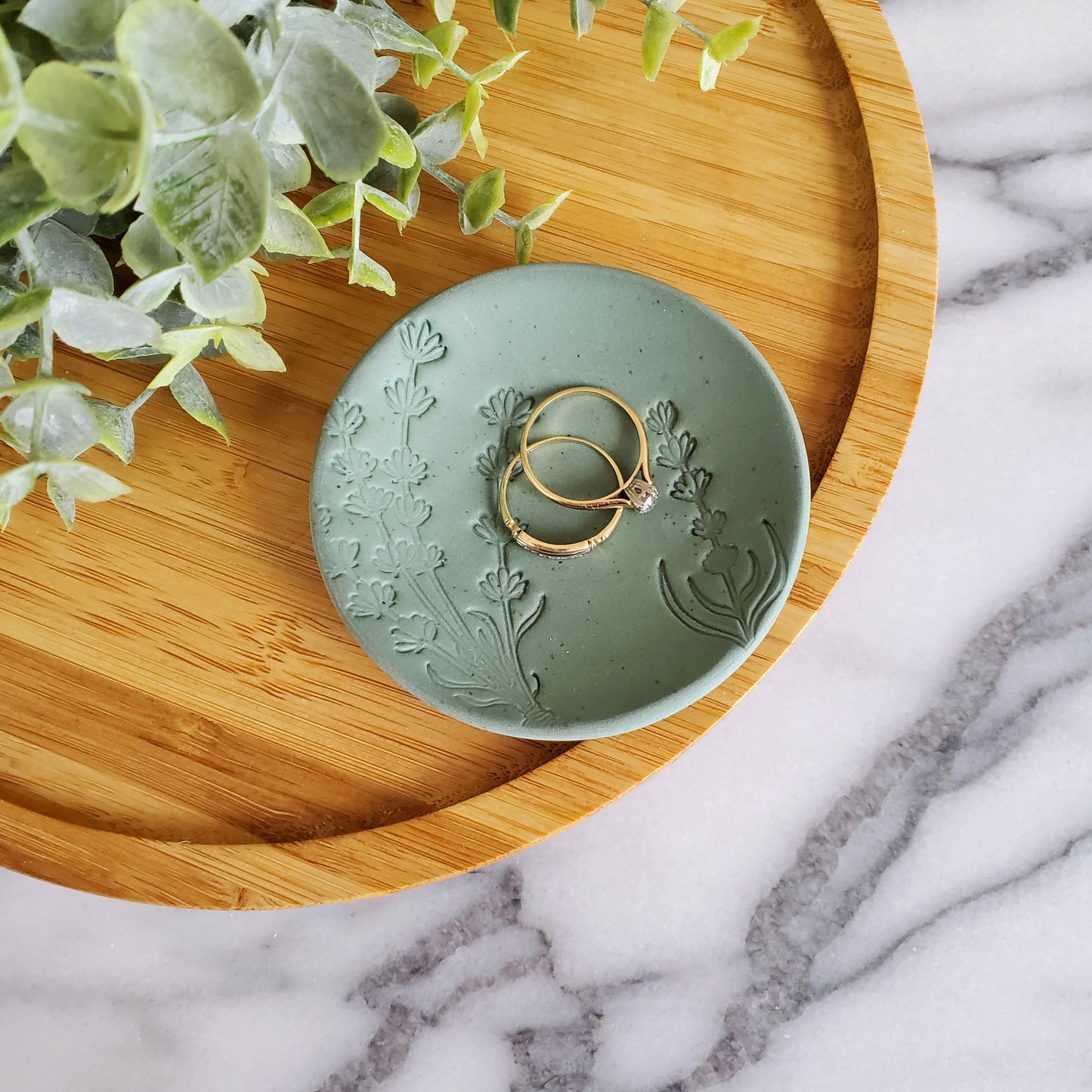 Small Wildflower Trinket Dish