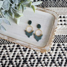 Load image into Gallery viewer, Pointed Scalloped Statement Earrings - Variety
