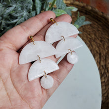 Load image into Gallery viewer, Sasha Earrings in Whitecap
