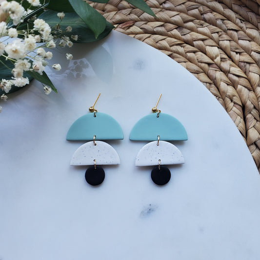 Sasha Earrings in Sage