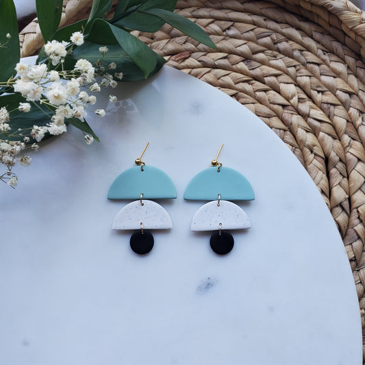 Sasha Earrings in Sage