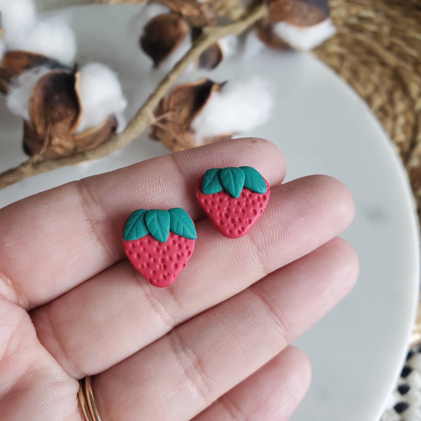 Mini Blossom and Strawberry Stud Pack