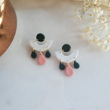 Load image into Gallery viewer, Boho Color Block Earrings
